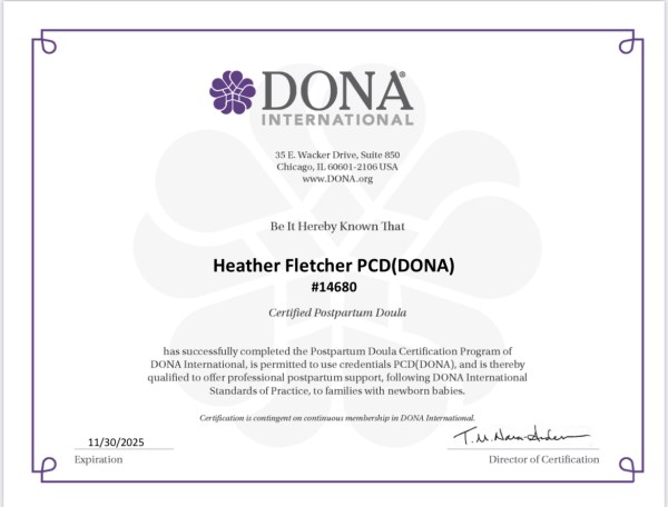 Certification