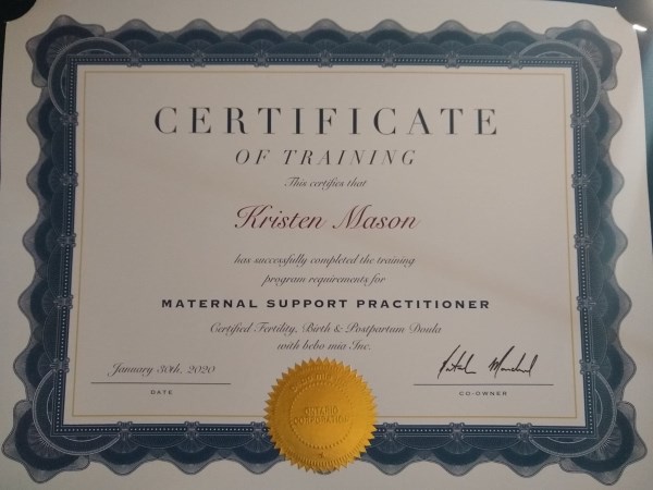 Certification