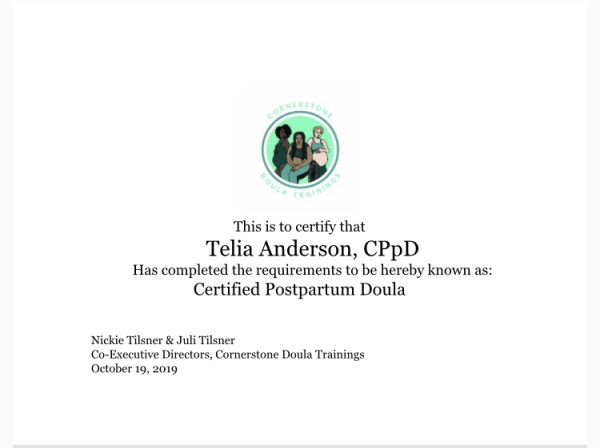 Certification