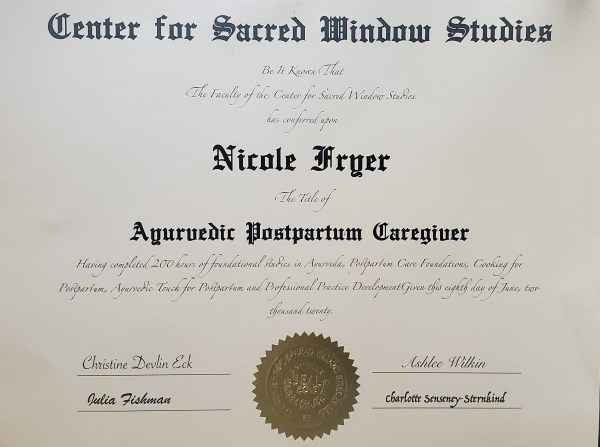 Certification