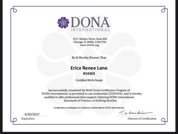 Certification