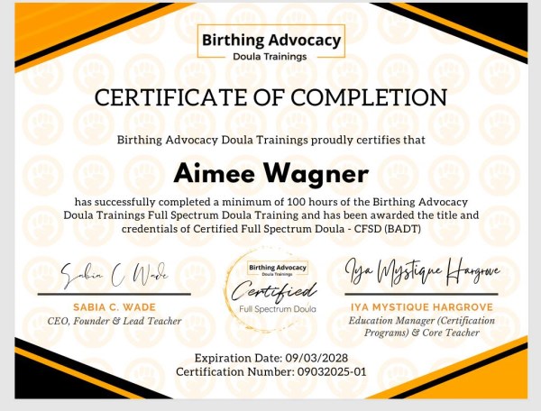 Certification