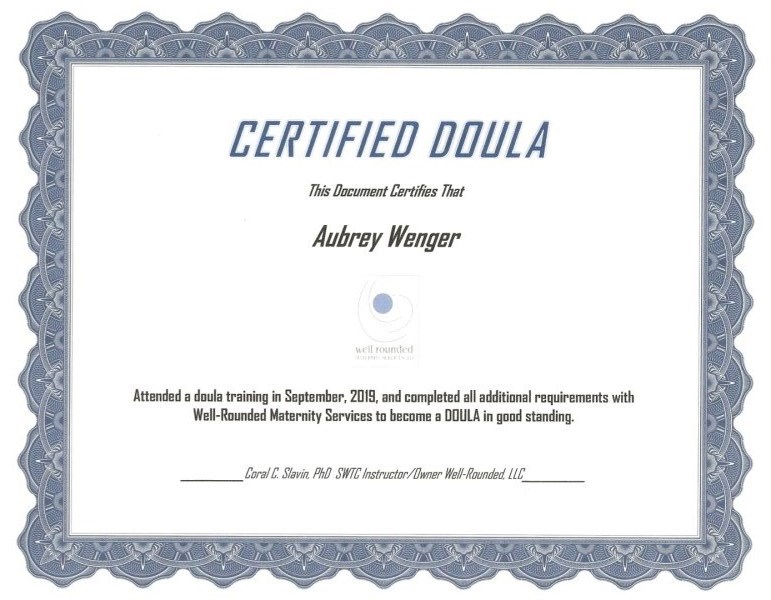 Certification