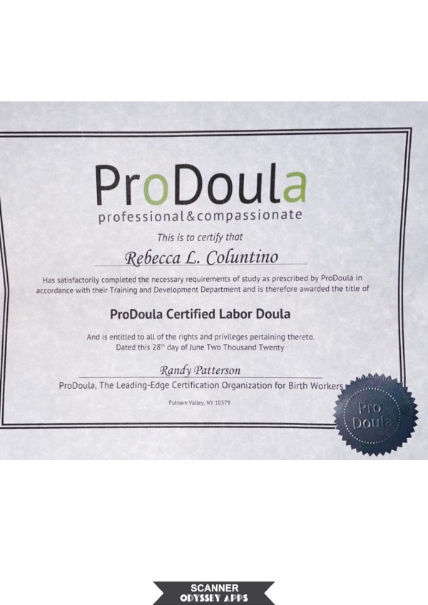 Certification