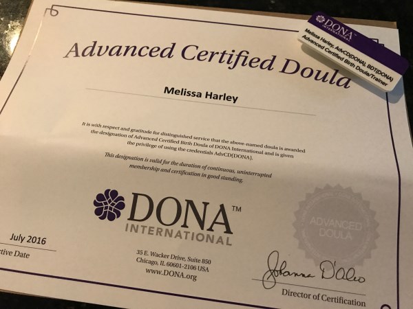 Certification