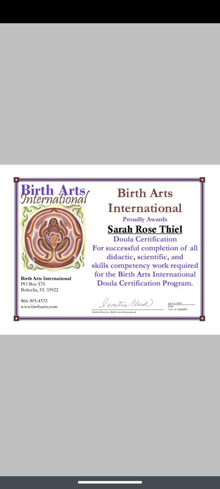 Certification