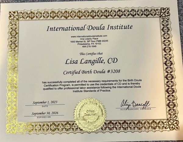 Certification