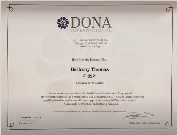 Certification
