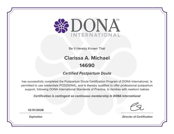 Certification