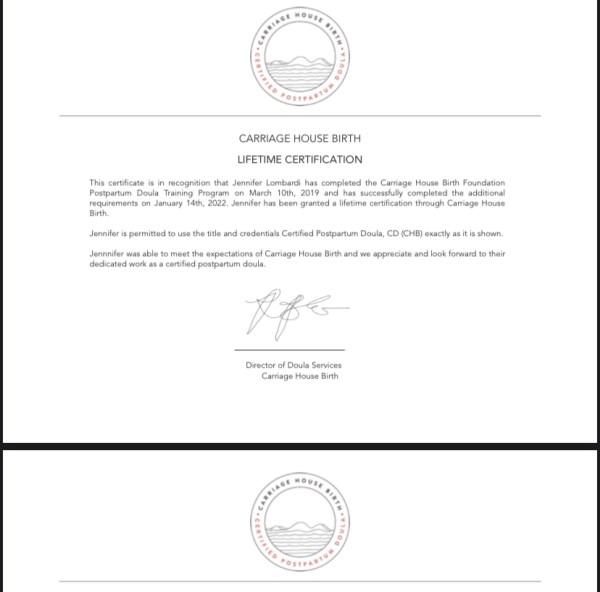 Certification