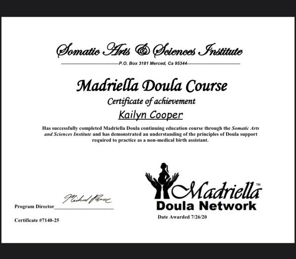 Certification