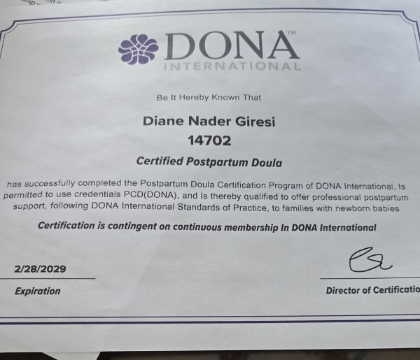 Certification