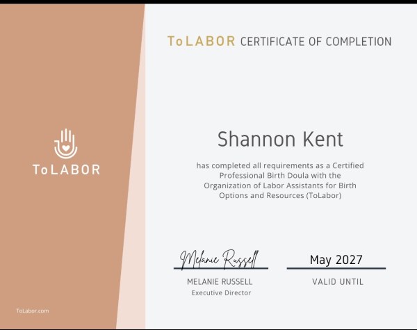Certification