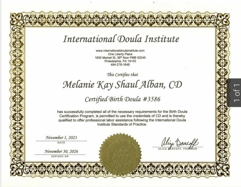 Certification