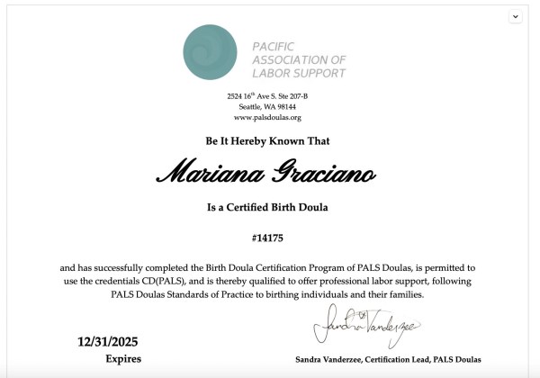 Certification