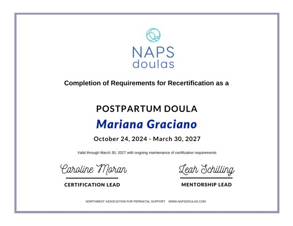 Certification