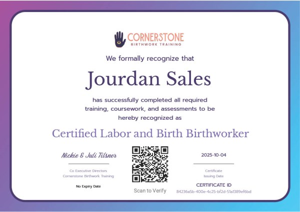 Certification