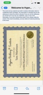 Certification