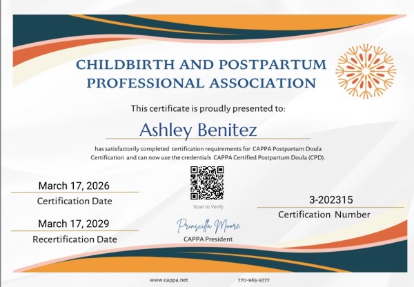 Certification