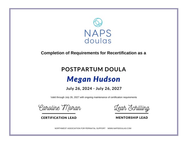 Certification
