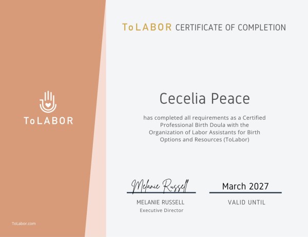 Certification