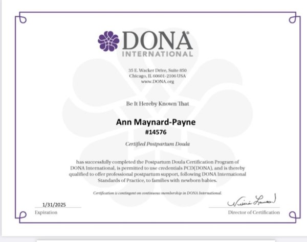 Certification