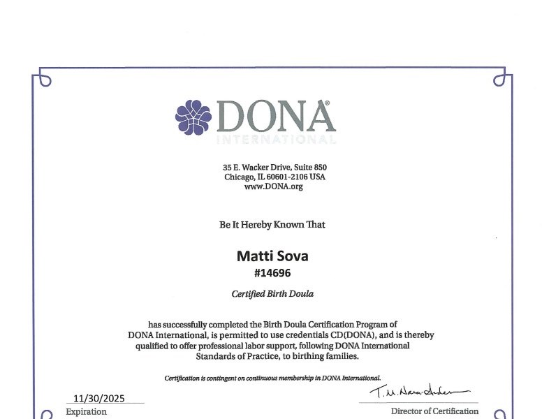 Certification