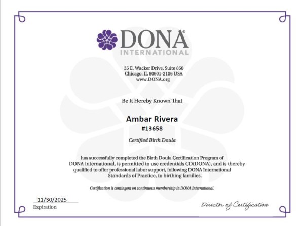 Certification