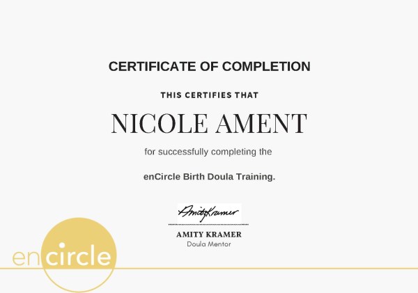 Certification