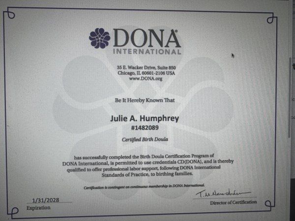 Certification