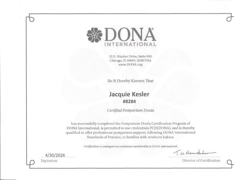 Certification