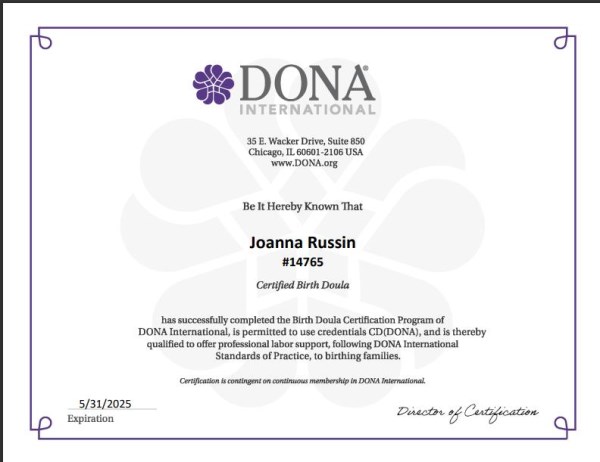 Certification