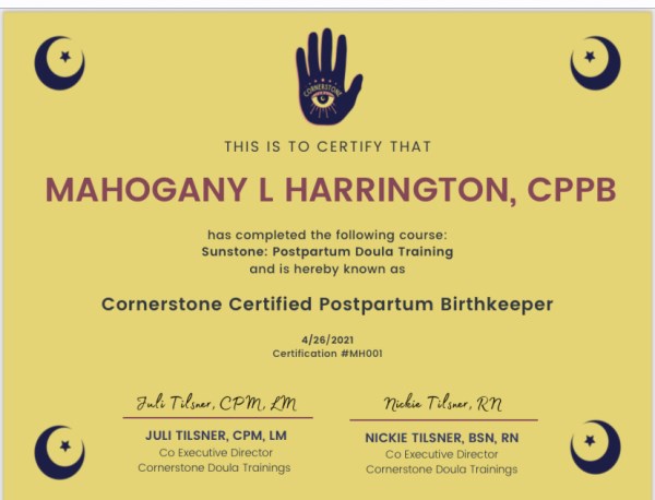 Certification