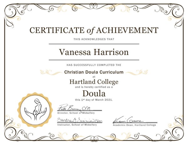 Certification