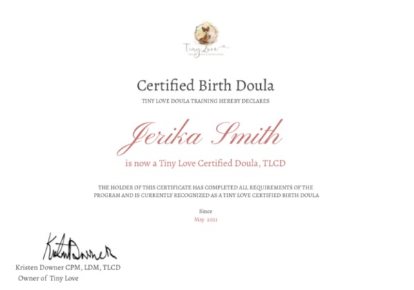 Certification