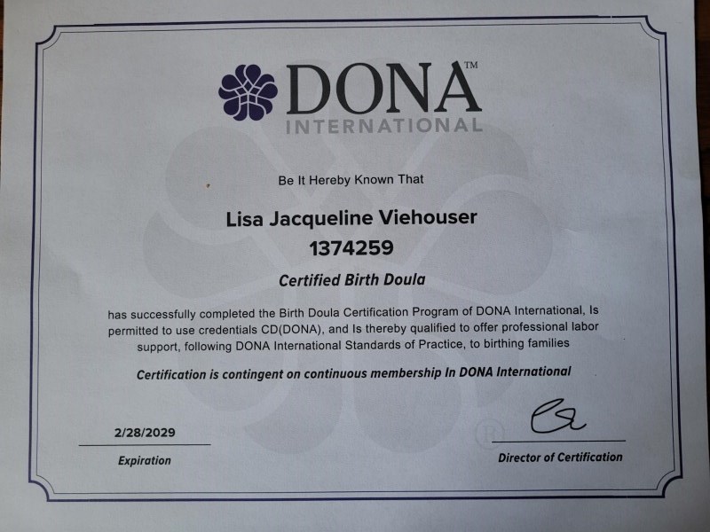 Certification