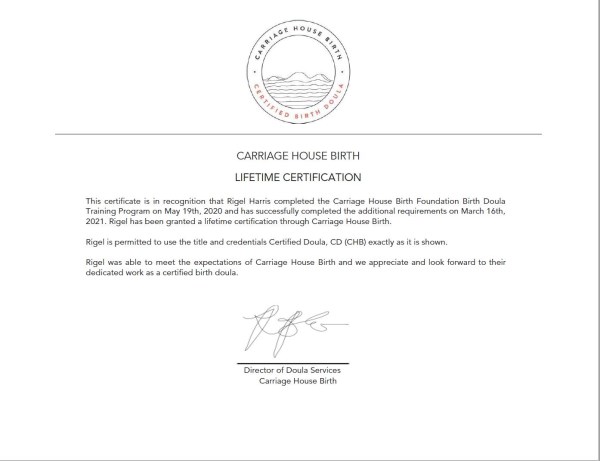 Certification