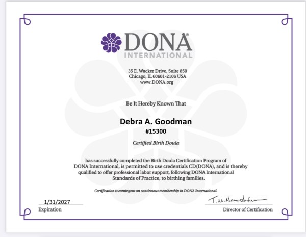 Certification