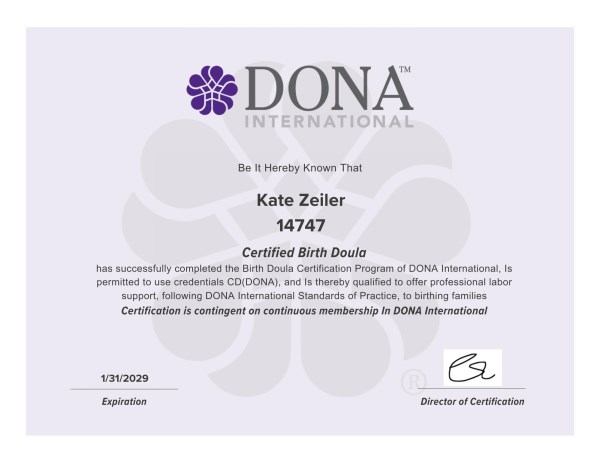 Certification