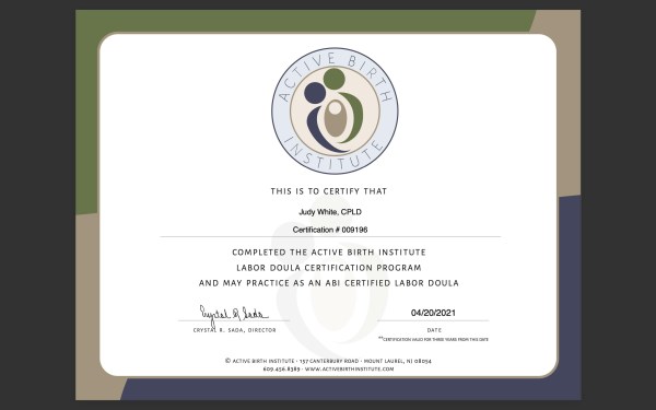 Certification