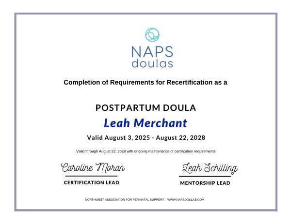 Certification