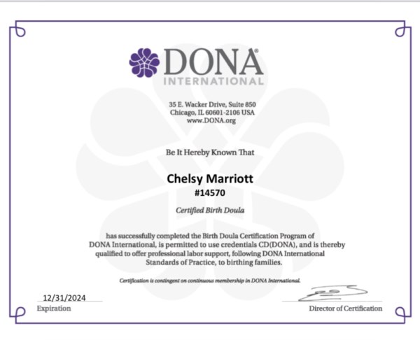 Certification