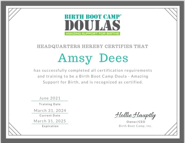 Certification