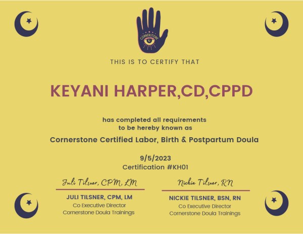 Certification