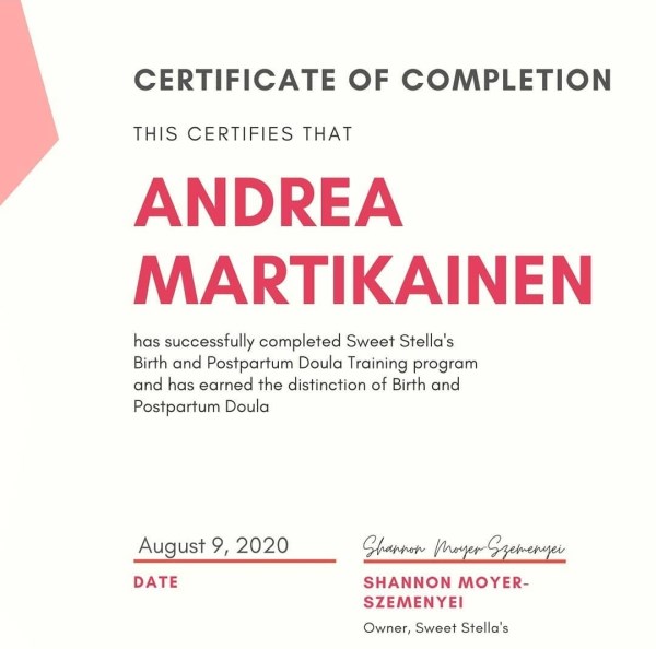 Certification