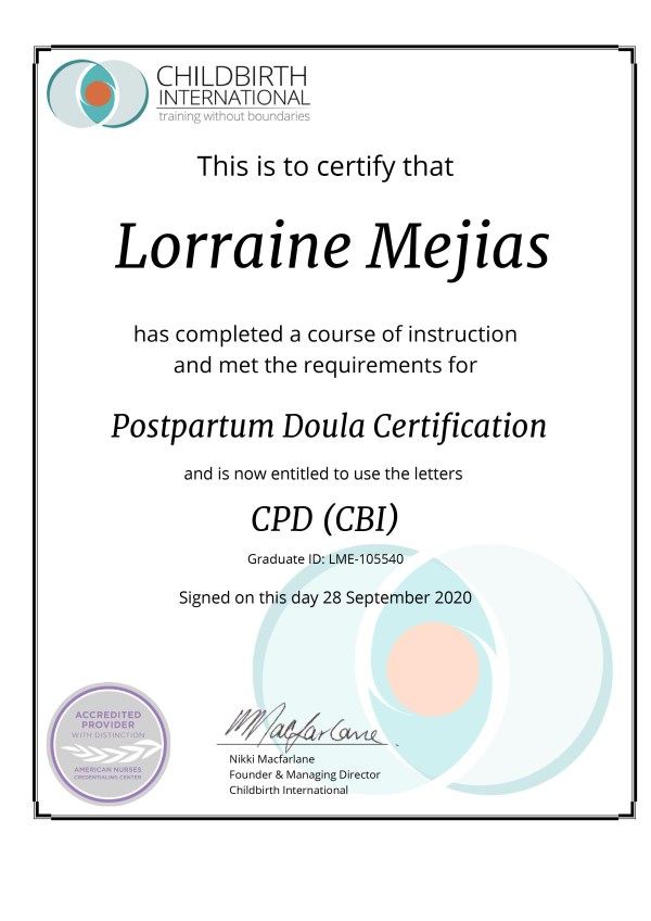 Certification