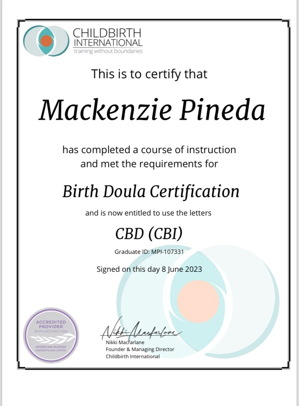 Certification