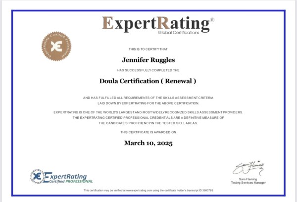 Certification