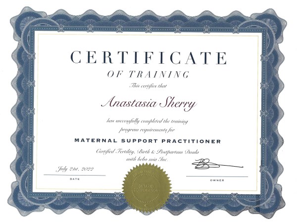 Certification