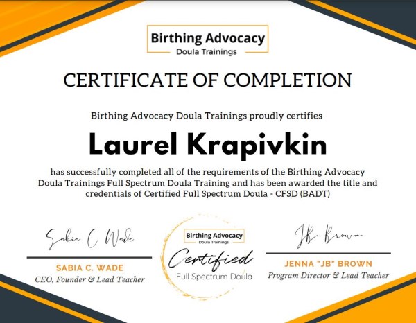Certification